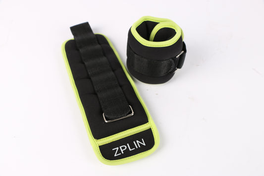 Zplin Ankle Weights  for Women Men Kids Child with Adjustable Straps, Strength Weighted for Jogging Running Walking Fitness Gym Workout